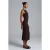 Mouwloze Midi Bodycon Jurk met Split