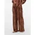 MAMALICIOUS wide leg regular waist zwangerschaps casual broek bruin