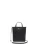 LACOSTE Shopper ‘Sac Cabas Lacoste Anna Petit Piqué NF4929AA Noir Farine’  zwart
