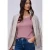 Street One Dames Shirt zonder mouwen met diamanten halslijn in Roze