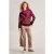White Stuff Olive Jumper Plum Multi