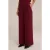 We Fashion Trouser Burgundy Red