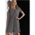Street One Dames Gedessineerde jersey jurk in Blauw