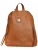 Anna Luchini Brown Rundleer Tas