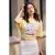 T-shirt met ronde hals en print