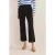 Boden Bi-stretch Crop Flare Trousers Black
