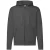 Fruit of the Loom Klassieke herenhoodie met rits (Licht Grafiet)