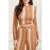 GUESS Autumn Fearne Top Rust Brown Multi