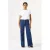 Garcia wide leg high waist jeans dark blue denim