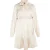 usha Midi-jurk met volant Dames beige