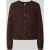 Pieces Regular fit gebreid jack met ronde hals model ‘ADA’