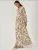Hiccup Jurk  donkerbeige / lichtbruin / offwhite