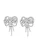 Cheeky Chain Munich Schoen accessoires ‘Bow’  zilver / transparant