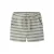 NAME IT MINI regular gestreepte casual short grijs