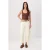 TRENDYOLMİLLA Dames Geel Effen Culotte Hoge taille Jeans