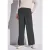 Street One Dames Broek met wijde pijpen in keperstof in Grijs