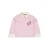 QPI gestreepte blouse – lichtroze