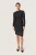 Jersey jurk Slim fit black