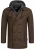 INDICODE JEANS Tussenjas ‘Cliff Jacke’  sepia