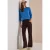 Bootcut-broek met High Waist en Slim Fit-pasvorm