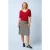 Juno Panel Mariniere Stripe rok in beacon blauw