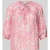 milano italy regular fit blouse met 3/4-mouw
