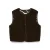 VERO MODA teddy gilet – donkerbruin