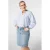MS Mode gestreepte top blauw