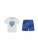 GUESS KIDS Set ‘SET SS T-SHIRT+ACTIVE SHORTS’  gemengde kleuren