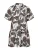 Imily Bela Blousejurk  chocoladebruin / zwart / offwhite