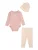Fixoni Set  taupe / rosé