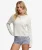 Athletic Essential Waffle Top Slanke Pasvorm Beige