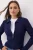 TRENDYOLMİLLA Dames Donkerblauw Effen Lang Getailleerd Vesten