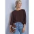Batwing-Shirt in gemêleerde look