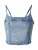 LEVI’S ® Top ‘Jadine Denim Cami Tank Top’  blauw denim