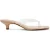Steve Madden Tracie Sandals Clear Nude