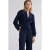 Summum Woman Blazer Short Viscose Blend Stretch Midnight Blue
