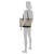 TOM TAILOR Shopper  beige / zwart