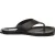 Steve Madden Lederen casual teenslippers met vierkante neus voor dames (Zwart)