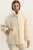 Oversized Pluche Gebreide Pufferjack met Rits Sluiting