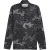 Puma Heren-T-shirt met camouflageprint en kwartrits (Zwart/Laat)