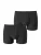 SCHIESSER Boxershorts ‘Pure Micro’  zwart / wit