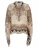 Ana Alcazar Blouse ‘Dovia’  beige / bruin / brokaat / zwart