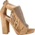 Giuseppe Zanotti Alabama Fringed Sandalen in Beigekleurig Suède