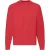 Fruit of the Loom Heren Klassiek Raglan Sweatshirt (Rood)