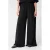 Shoeby wide leg high waist broek zwart