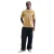 Nike Heren T90 Energy-shirt met V-hals en korte mouwen (Goud)