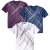 Atlas For Men Heren sport t-shirt met streepdetail (pak van 3)
