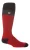 Heat Holders – Kniehoge thermo skisokken voor heren – Rood Zwart
