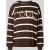 Smith and Soul Oversized sweatshirt van katoenmix met geborduurd logo